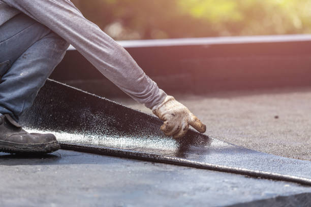 Professional Interior Drainage System technician working in Severna Park, MD
